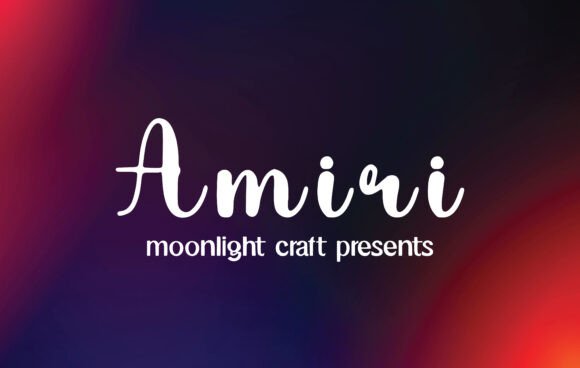 Amiri: Elevating Creativity with a Handwritten Font