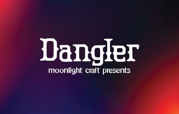 Dangler Font: Elegance and Creativity Combined