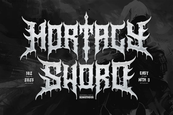 Mortaly Sword: The Ultimate Font for Extreme and Aggressive Designs