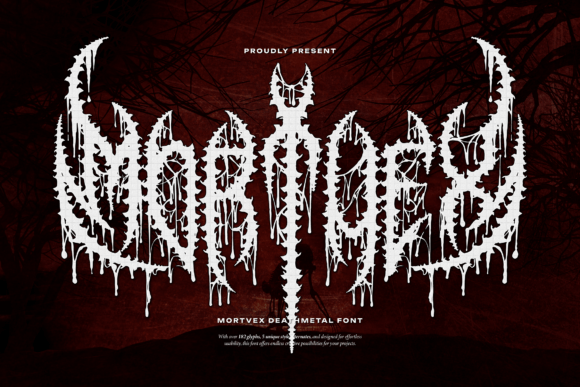 Mortvex: The Death Metal Font with Creative Power