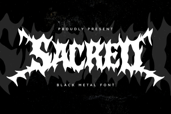 Sacred: A Font That Commands Attention and Conveys Intensity