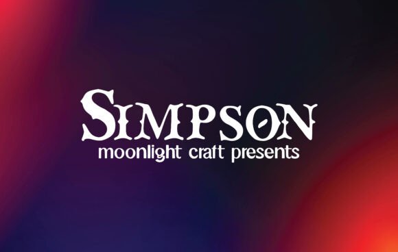 The Elegance and Versatility of the Simpson Font