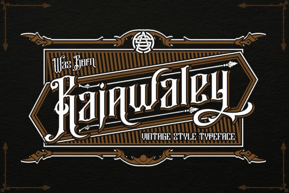 Welcome to the Rajawaley Typeface