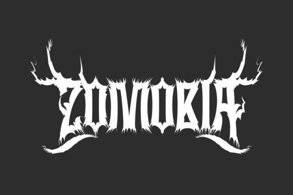 Zomobia: A Font for Bold Visual Statements